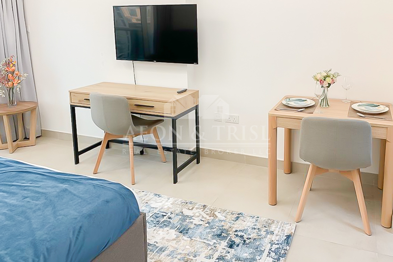 Nicely Fully Furnished Studio with Community View-pic_1
